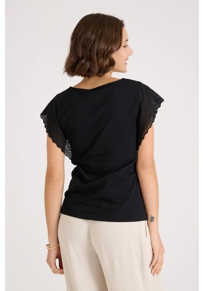 Fashion Friends Bayan Bluz 25y1203k1 Siyah Siyah