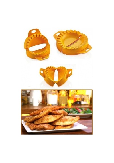 Ergonomik Çok Amaçlı Ravioli Kesme Kalıbı Seti 3'lü Çok renkli