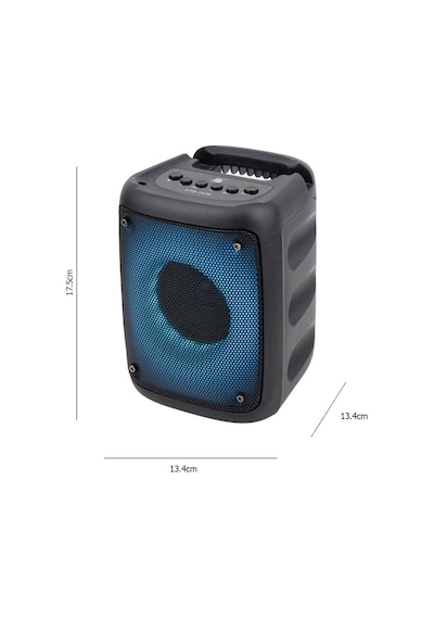 KTS-1576 10W RGB LED Parti Işıklı Bluetooth Hoparlör