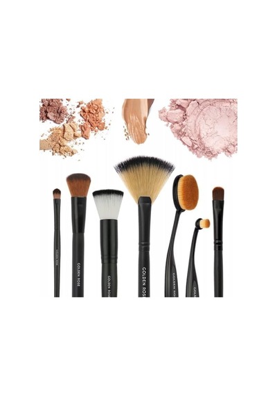 Fan Brush - Aydınlatıcı Ve Bronzer İçin Yelpaze Makyaj Fırçası Diğer