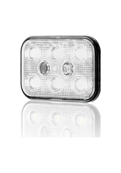 SANEL 10-30V ÇAKAR LAMBA 6 LEDLİ BEYAZ (60 X 40)