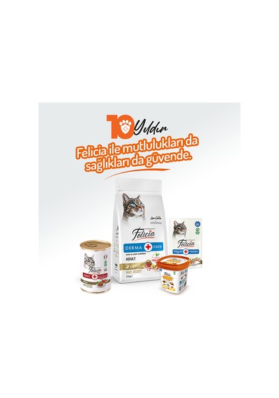 %97 Proteinli Tahılsız Biftekli Ezme Yetişkin Kedi Konserve Maması 400 Gr X 2 Adet