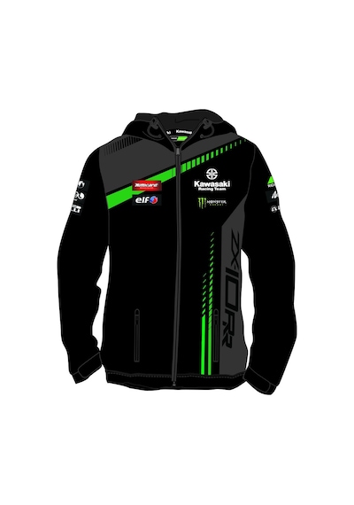 Yamaha Kawasaki Racing Team Sbk Paddock Kapşonlu Mont