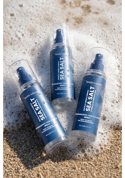 Bade Natural Deniz Tuzu Işıltılı Şekillendirici Saç Spreyi 200 Ml