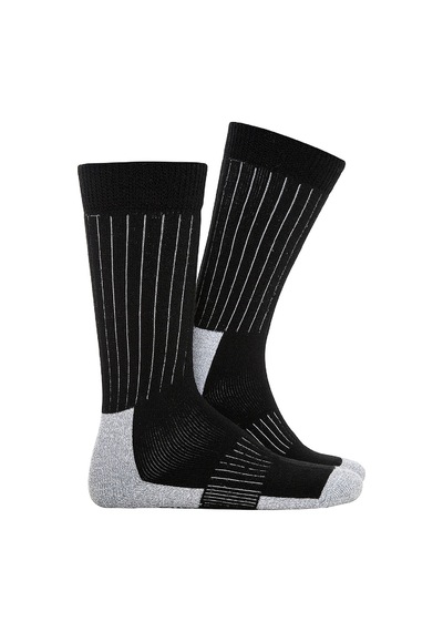 Thermoform Extreme Unisex Çorap 3'lü Paket Siyah Renkli