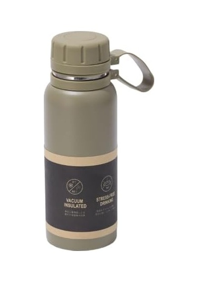Çelik İçli Termos 850 Ml Yeşil Skm004 Açık Beyaz