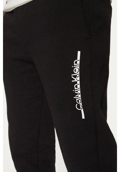 Calvin Klein Splıt Lıne Logo Jogger Siyah