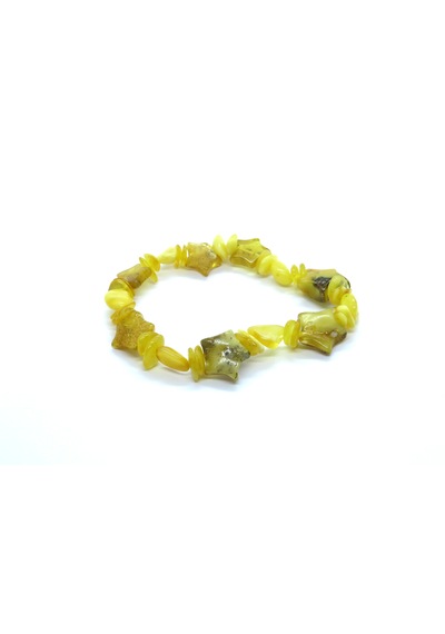 Ambergold Kehribar Bileklik Damla Kehribardan Blk0526
