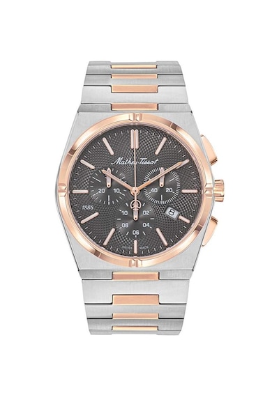 Mathey Tissot Erkek Kol Saati H118chrs Gümüş
