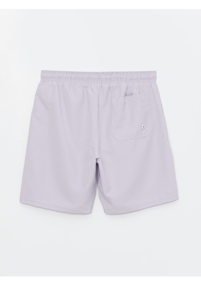 Lcwaıkıkı Classic Lila Kısa Boy Basic Erkek Deniz Şortu