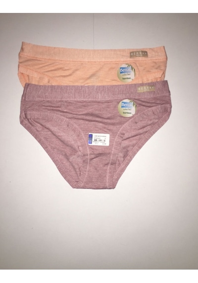 4 Adet Bambu Bikini Külot Karışık