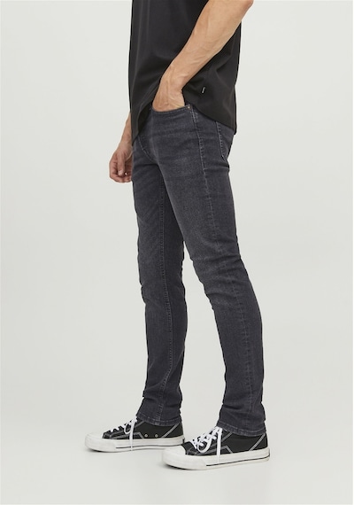Jack & Jones Erkek Glenn 270 Slim Fit Jean 12243595 Black Denim Siyah