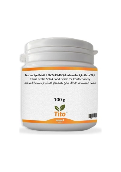 Tito Sn24 E440 Şekerlemeler için Narenciye Pektini 100 G