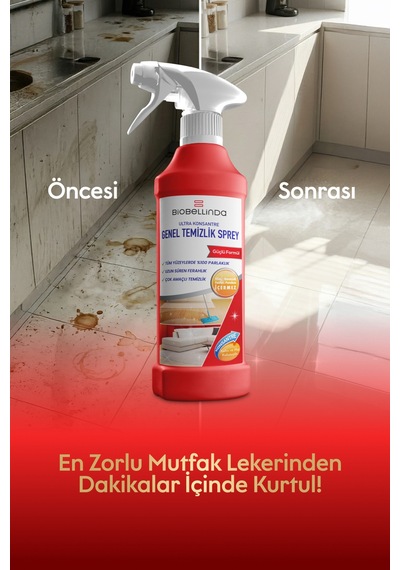 Genel Temizlik Sprey 450 Ml Yüzey Temizleyici Diğer