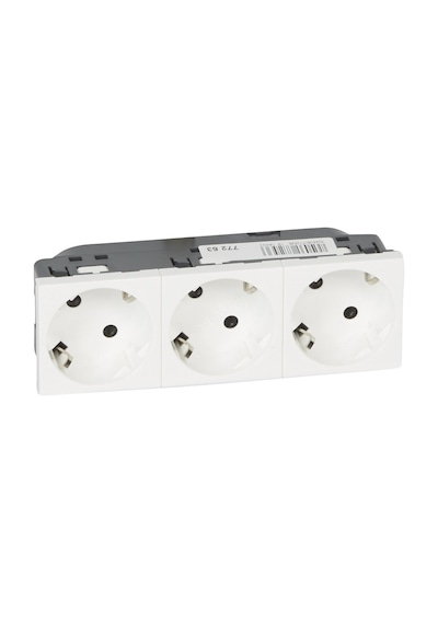 077253 Legrand Sistem Armada Serisi 3x45 Dereceli Topraklı Priz