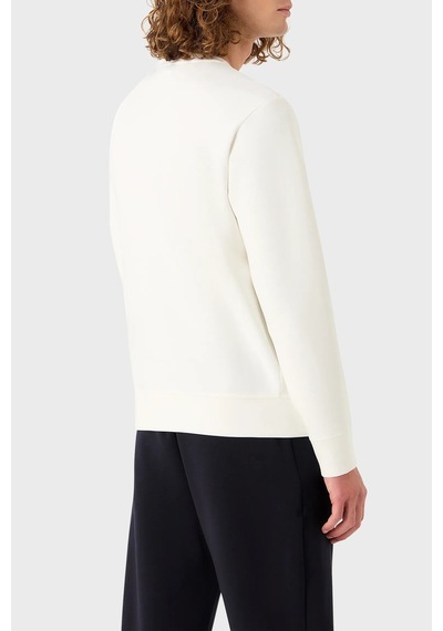 Emporio Armani Erkek Sweat 8n1ml7 1jhsz 0101 Beyaz