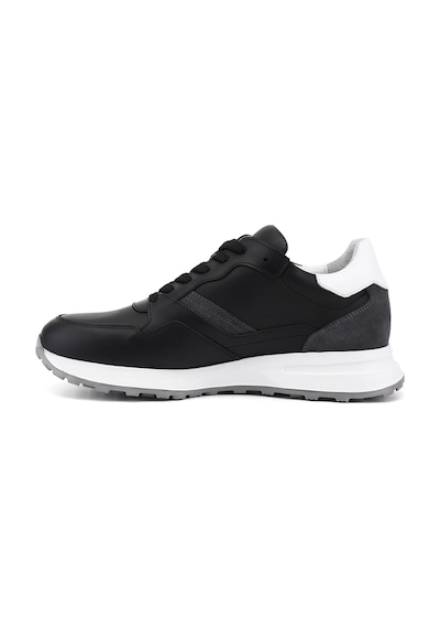 Gönderi(R) Gönderi R Erkek Siyah Bağcıklı Hakiki Deri Comfort Sneaker Ddma80338310