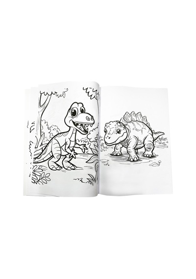 Dinozorlar Boyama Kitabı