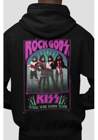 Sevbano Rock Gods Kiss Rock Metal Müzik Grubu Sırt Baskılı Unisex Oversiz Siyah Sevbano Rock Gods Kiss Rock Metal Müzik Grubu Sırt Baskılı Unisex Oversiz Siyah