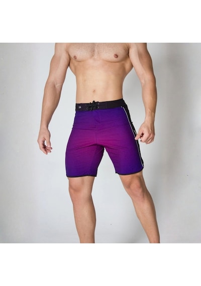 Pose I Down Rollyrace Npc Short Siyah - Açık Gri