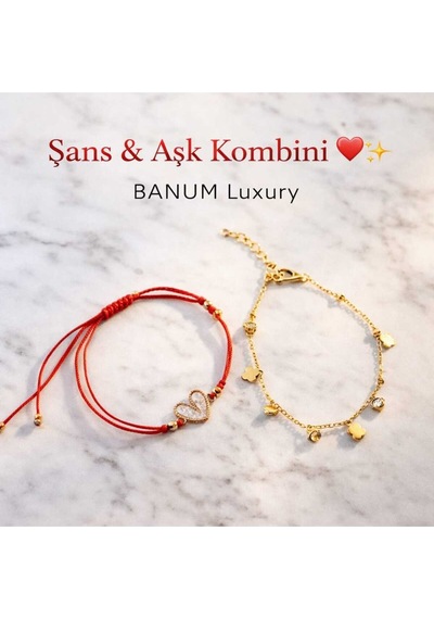 Şans Ve Aşk Kombini 2lı Bileklik Set Diğer