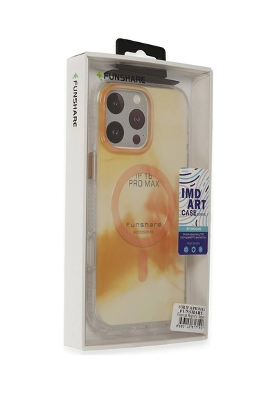 Joko Apple iPhone Uyumlu  16 Pro Max Phantom Magsafe Kapak - Gold