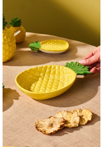 Karaca Pineapple Kase 20 Cm sarı