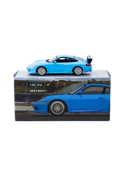 Mey İthalat 1/64 Model Araç 911 Gt3 Type 996 Light Blue