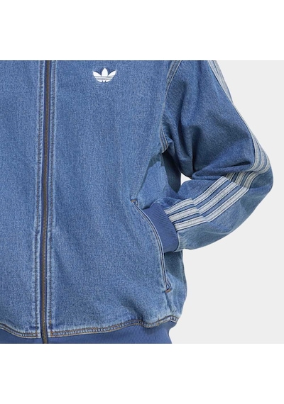 Adidas Kd1517 Denım Fb Tt Erkek Eşofman Üstü Mavi
