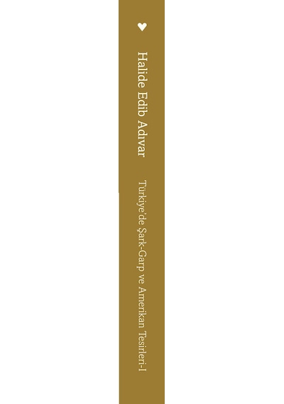 Türkiye De Şark - Garp Ve Amerikan Tesirleri I 9789750742705