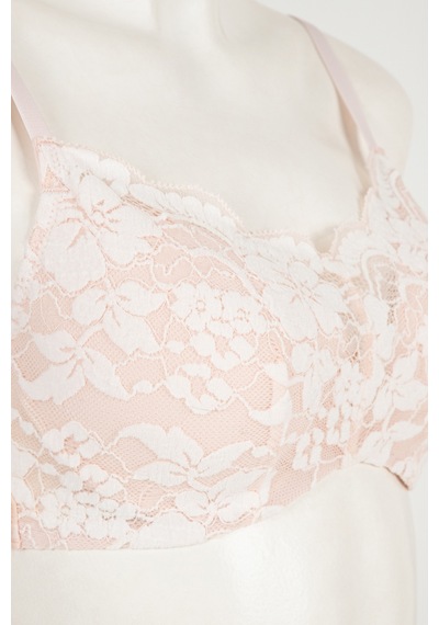 Penti Açık Pembe Chiara Lace Balenli Sütyen