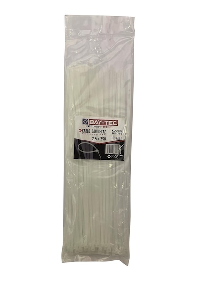 Baytec Cırt Kelepçe Beyaz 3,6 150 Mk1786