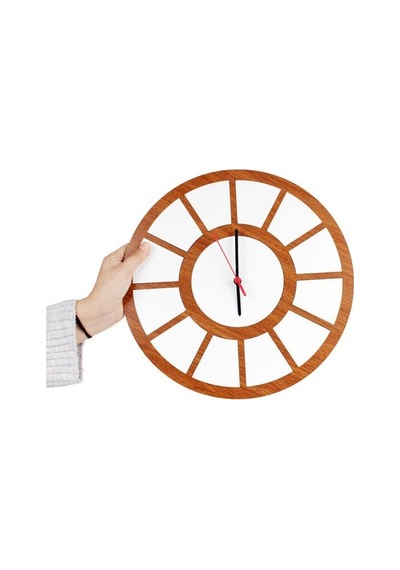 Sublimasyon Mdf Duvar Saati 12 Fotoğraflı 34 Cm Çok Renkli