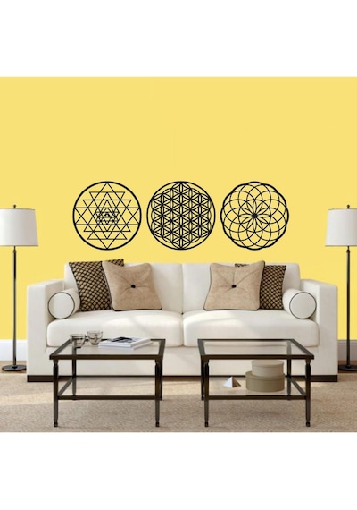 Karakoç Eğitim Araçları Yaşam Çiçeği Torus Sriyantra Shriyantra Torus Nefesi Kutsal Geometri 3 Lü Set 3 Mm