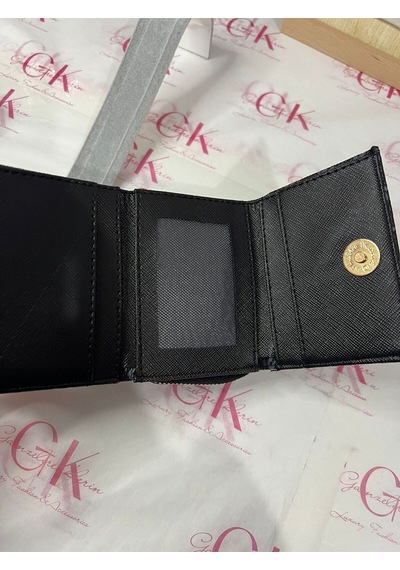 Bonita Yazılı Cüzdan Çok Bölmeli Miuyazılı Siyah