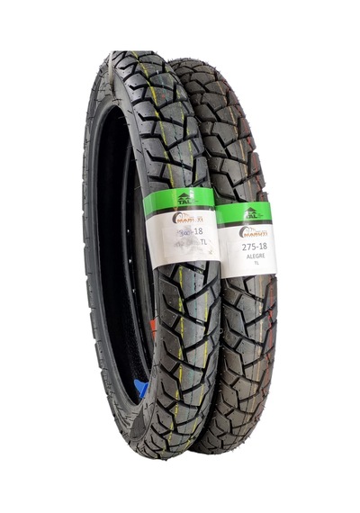 Maruti Tyres Cg Dubleks Lastik Seti Ön Arka 300-18 Tl Ve 275-18 Tl Allegreset1