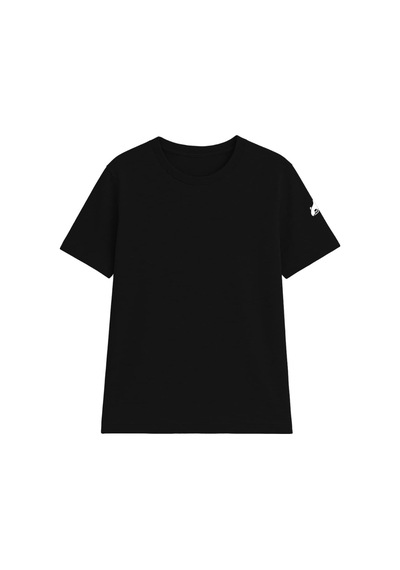 Markapia Erkek Bisiklet Yaka Basic Düz Kısa Kollu Gri T-shirt Çok Renkli Xs Siyah