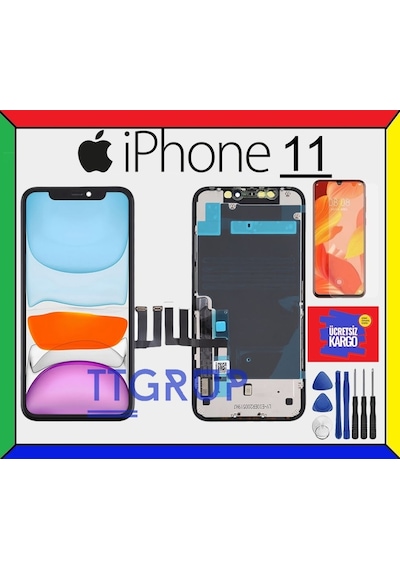 Apple Uyumlu iPhone 11 Lcd Ekran Dokunmatik (536980669)