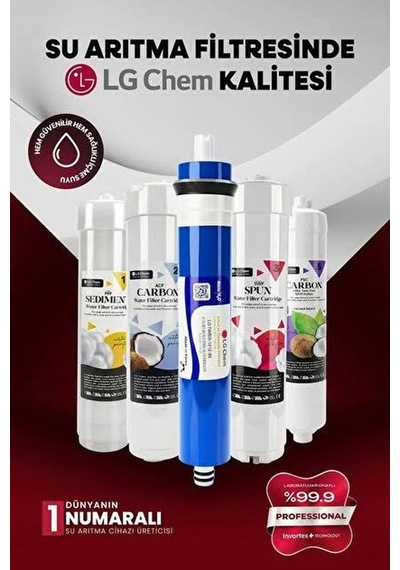 Lg Chem 5'li Su Arıtma Filtre Seti