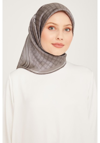 Armine İpek Eşarp 2024 Kış - 9054-03 Sura Füme
