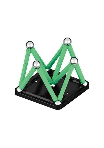 Geomag Manyetik Çubuklar Glow Karanlıkta Parlayan Seri Zeka Oyunu 25 Parça