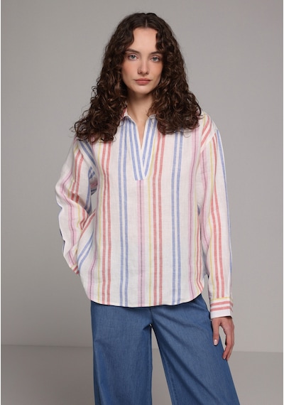 Colin's Colins Fashion Fit Shirt Neck Çizgili Kadın Çok Renkli Uzun Kol Gömlek Cl1080979 Q1.v1 Mtc Colin's Colins Fashion Fit Shirt Neck Çizgili Kadın Çok Renkli Uzun Kol Gömlek Cl1080979 Q1.v1 Mtc