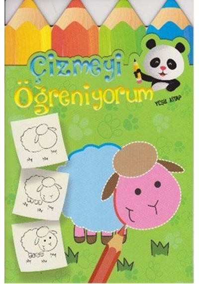 Çizmeyi Öğreniyorum-Yeşil Kitap- Parıltı Yayınları