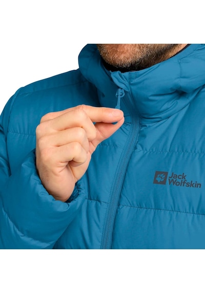 Jack Wolfskın Jack Wolfskin Ather Down Hoody Rds Erkek Mavi Outdoor Ceketi 8026 Mavi
