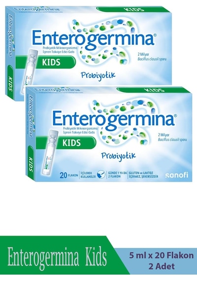 Enterogermina Kids 5 ML 20 Flakon 2 Adet