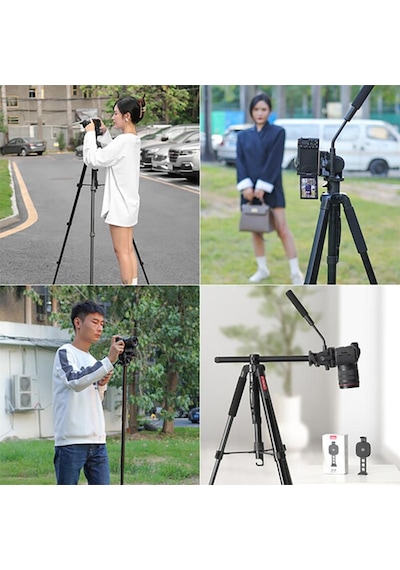 Ulanzi U-select Vt-02 Hafif Taşınabilir 360 Alüminyum Tripod Monopod