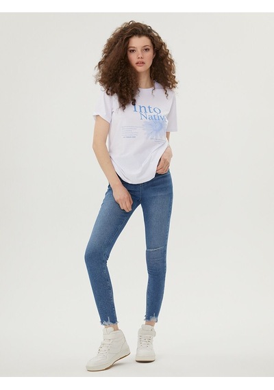 LOFT Natalie Skinny Fit Kadın Pantolon Lf2029516 Q1.v1 Denim