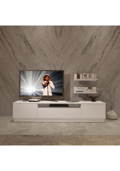 Decoraktiv Trendstyle 4s Mdf Tv Ünitesi Tv Sehpası Beyaz