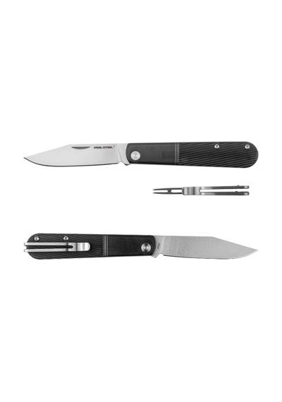 Real Steel Barlow Rb-1 Pc&abs Sap 12c27 Çelik Kamp Çakısı 8042b Kum