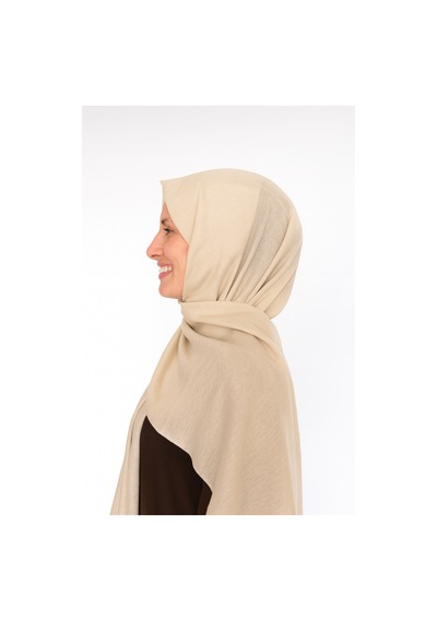 Bilenler Pamuklu Cotton Şal Krem
